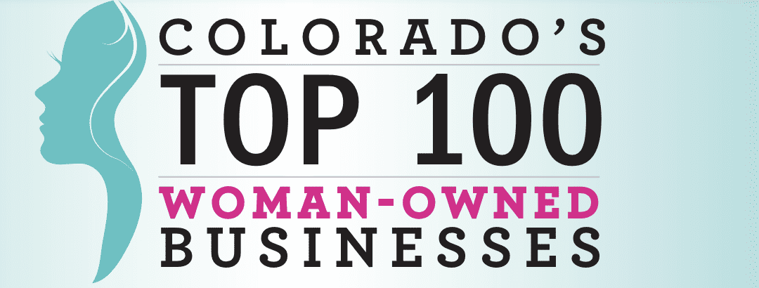 Colorado Top 100 Woman Owned Businesses Award Winner