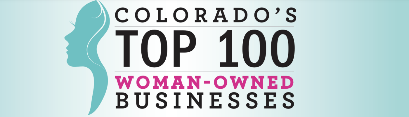 Colorado Top 100 Woman Owned Businesses Award Winner