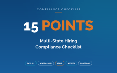 Multi State Hiring Compliance Checklist: What Employers Need to Review Before Hiring in a New State